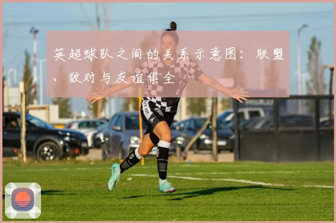 英超球队之间的关系示意图：联盟、敌对与友谊俱全